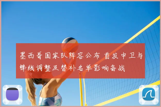 墨西哥国家队阵容公布 首发中卫与锋线调整及替补名单影响备战